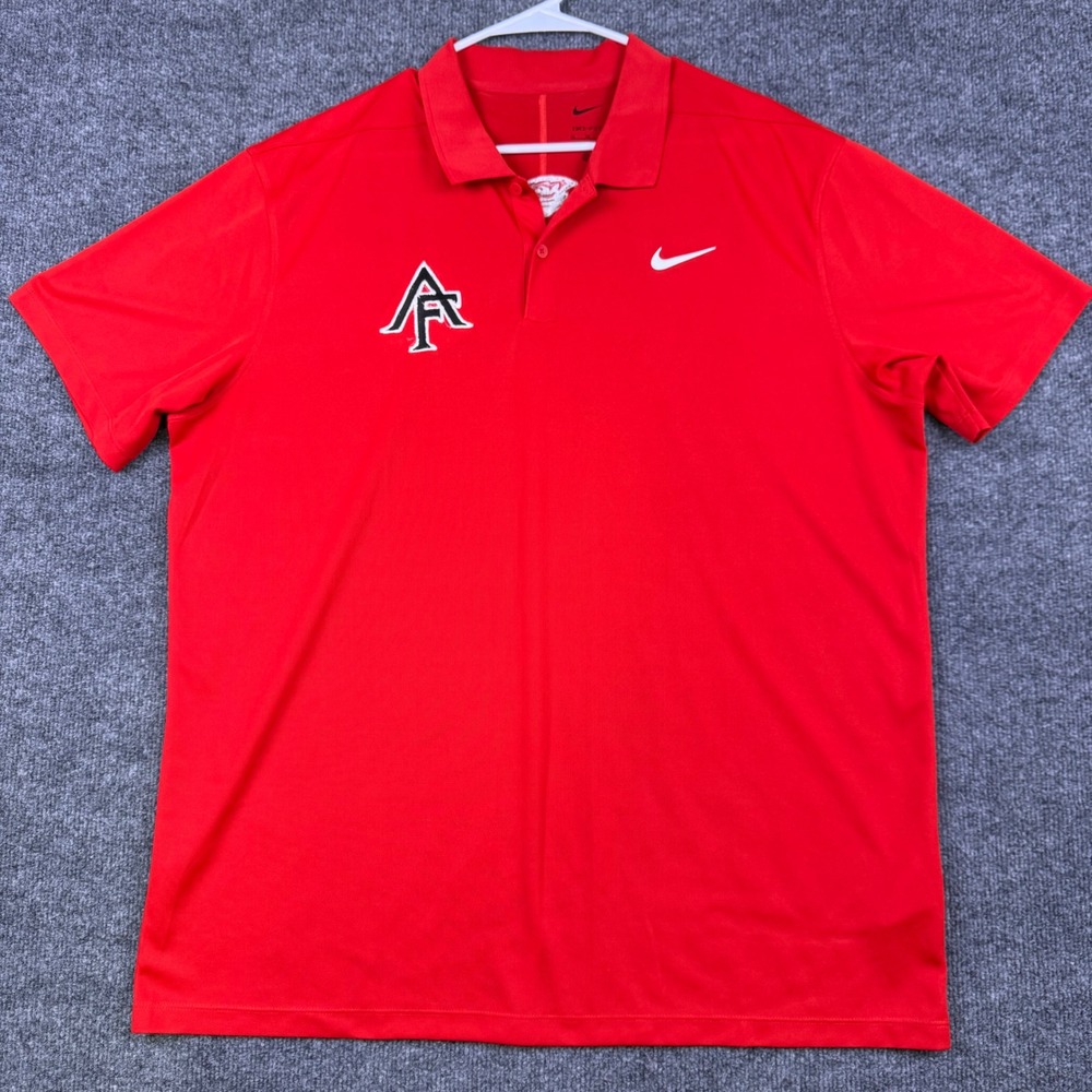 Nike Dri-FIT Oregon State Beavers AF Polo Shirt Mens XL Red DH0822-657